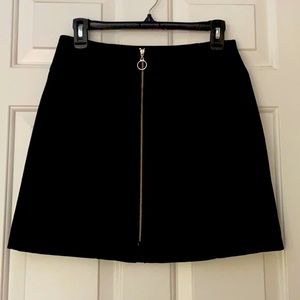 NWOT Candie’s Black or Princess Vera Wang Plaid Skirt